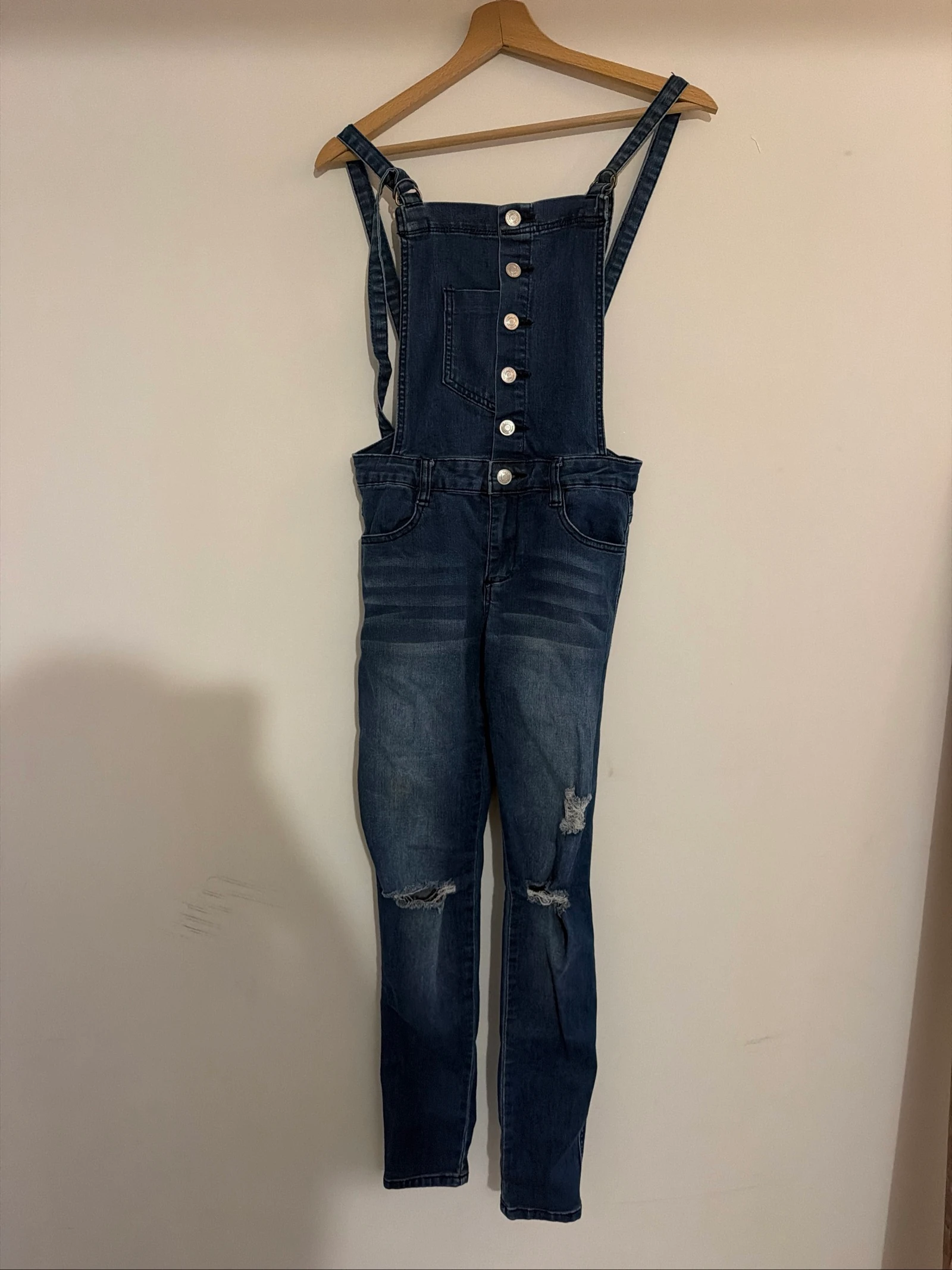 Salopette jean femme taille 36 j.jeans très bon état 